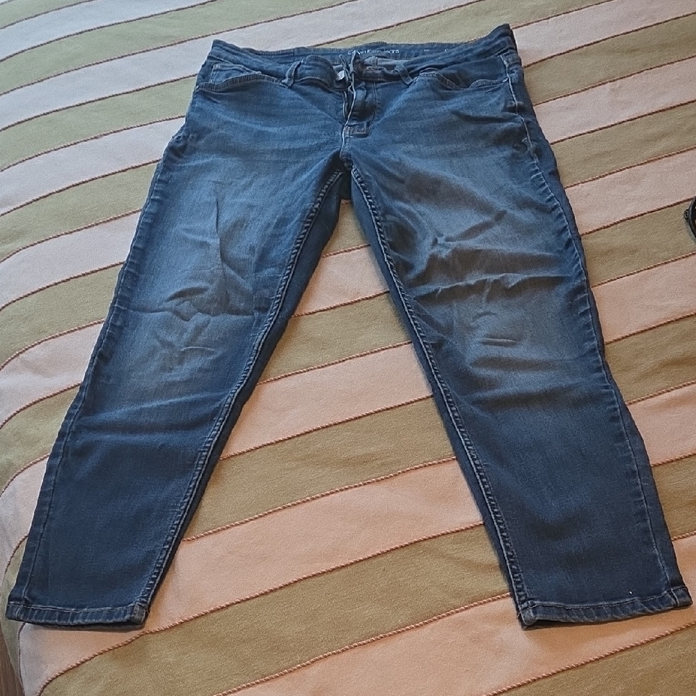 Calvin Klein Jeans Women's Denim Cropped Pants